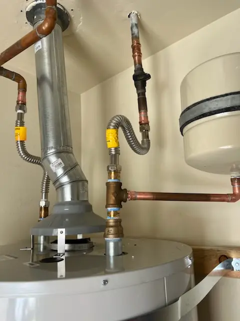 Water heater installation and plumbing repair in Barton Estates