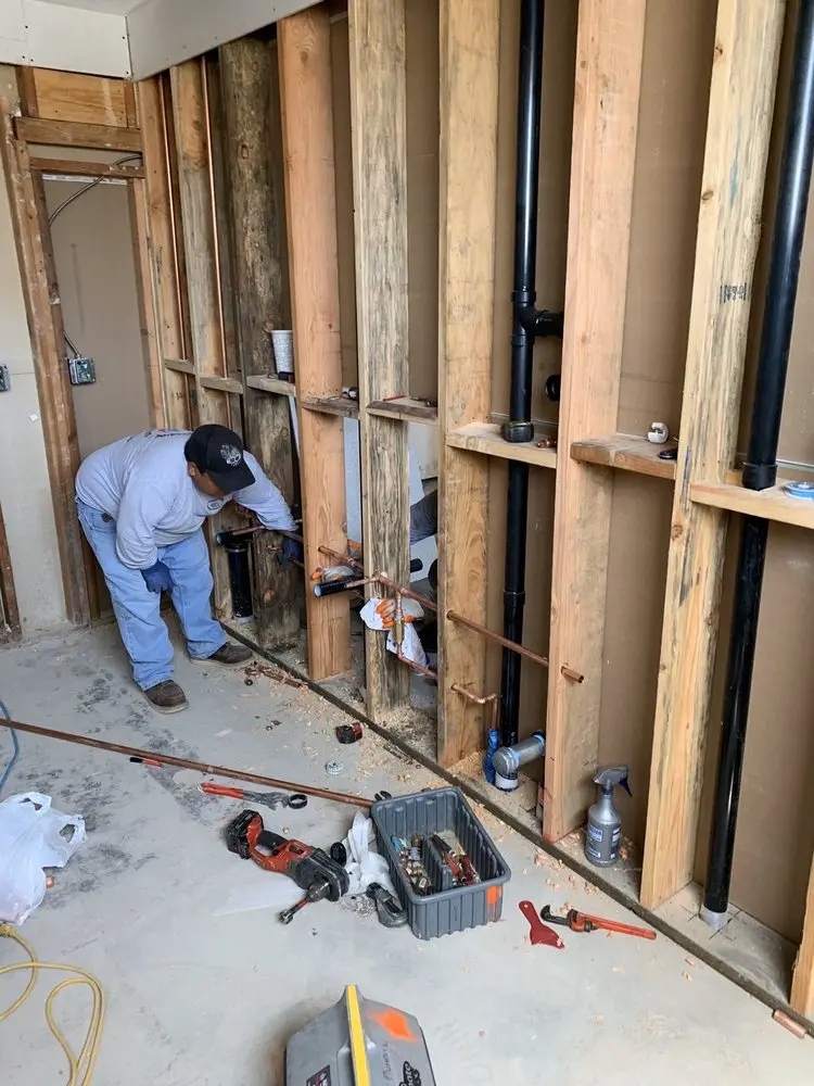 Commercial rough-in plumbing for Gas Line Repair in Barton Estates